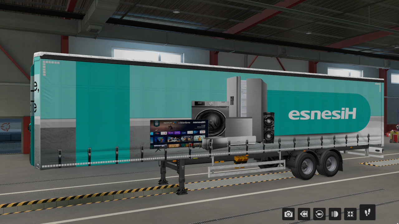 Hisense Trailer Skin